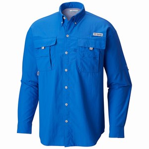 Columbia PFG Bahama™ II Långärmad Tröja Herr Blå (FDOCG7894)